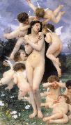 Adolphe William Bouguereau Return of Spring France oil painting artist